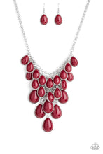 Load image into Gallery viewer, Shop Til You TEARDROP - -Red